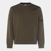 C.P. Company Dark Green Cotton Sweatshirt