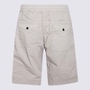 C.P. Company Grey Cotton Shorts