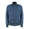 Barba Blue Suede Jacket