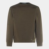 C.P. Company Dark Green Cotton Sweatshirt