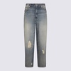 Kenzo Blue Denim Cotton Jeans