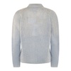 Maison Margiela Light Blue Wool Blend Cardigan