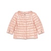 Blush Pink Quilted Outerwear