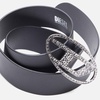 Diesel B-1DR Strass Embellished Leather Belt - 75