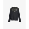 Logo cotton-blend top