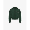 Le Hoodie Zip Gros Grain cotton sweatshirt 