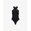 Vienne halterneck bodysuit