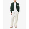 Le Hoodie Zip Gros Grain cotton sweatshirt 