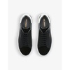 Atlas panelled leather sneakers 