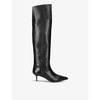 Leather Zsazsa Over-The-Knee Boots 55