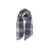 Turquoise Polyester Scarf