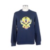 Bikkembergs Cotton mecha skull  Sweater