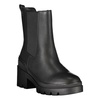 chic side elastic ankle boots with logo women's detail
