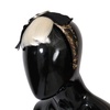 Dolce & Gabbana  Black Crystal White Diadem Headband