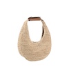 raffia hobo women's bag