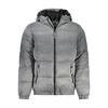 Contrast Hooded Jacket with Multiple Pockets