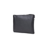 Black Polyethylene Messenger Bag