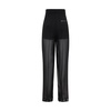 Semi-sheer georgette Pants