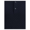 Polo Shirt with woven pattern.