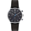 Black Leather Watch