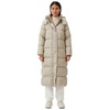 Beige Nylon Jackets & Coat
