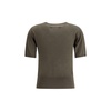 short-sleeved women's sweater