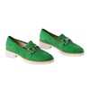 women's kiana loafer in grass green suede
