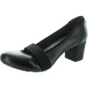 geraldine womens stretch faux leather mary jane heels