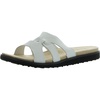 skai womens strappy manmade slide sandals