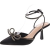 ildy womens satin rhinestone slingback heels