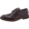 sadio mens leather lace-up derby shoes