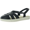 womens strappy man made ankle strap