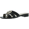 roselinn womens rhinestone manmade slide sandals