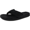 womens faux fur lined flip-flops