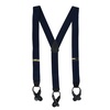 men's big & tall elastic button end suspenders