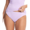 womens smocked nylon swim bottom separates