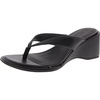 nero womens slip on wedges thong sandals