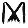 men's elastic clip-end 2 inch fireman suspenders