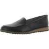jet away womens faux leather slip on loafers