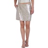 womens sequined lined mini skirt