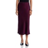 womens silk zebra midi skirt