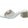 page womens slip on open toe mule sandals