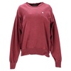 crew neck sweater in red cotton