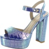 ryder 95 womens iridescent faux leather platform sandals