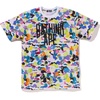 multi camo nyc logo tee mens