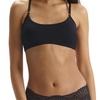 butter + lace racerback bralette in black
