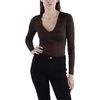 womens metallic thong bodysuit