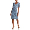 womens midi sequined cocktail and party dress