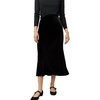mare skirt in black velvet
