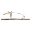 ella sandals -  - leather - silver